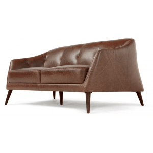 Evada 2 Seater Sofa, Antique Cognac Leather