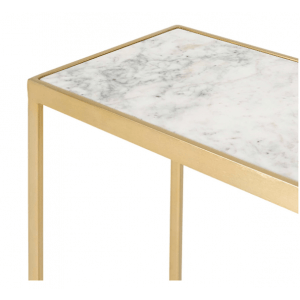 Ven Console Table With Marble Top