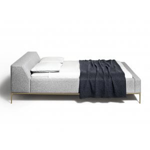 Slash King Size Upholstered Bed Without Storage 