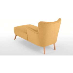 Ley Right Hand Facing Chaise, Yolk Yellow