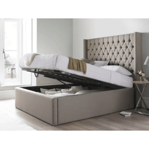 Vivere Queen Size Upholstered With Hydraulic Storage