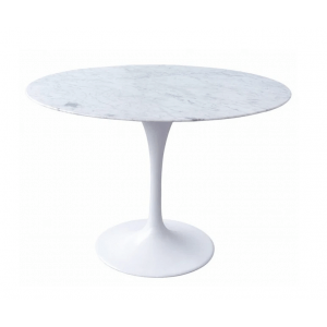 Serenity Round 4 Seater Dining Table with Marble Top